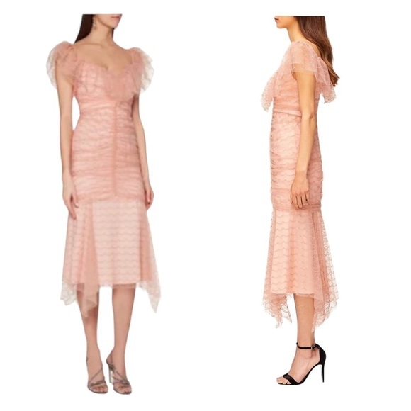 NWT Alice McCall Dress, Venus Valentine Midi Dress, Blossom, Size‎ 8 - Picture 2 of 16